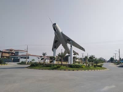 5 Marla ( 125 Sq Yards in Block A ) on Main Boulevard Commercial Plot Available For Sale In Fazaia 2 Lahore.