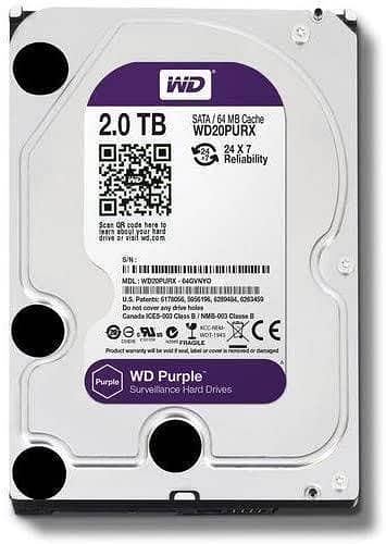 2tb WD purple Surveillance