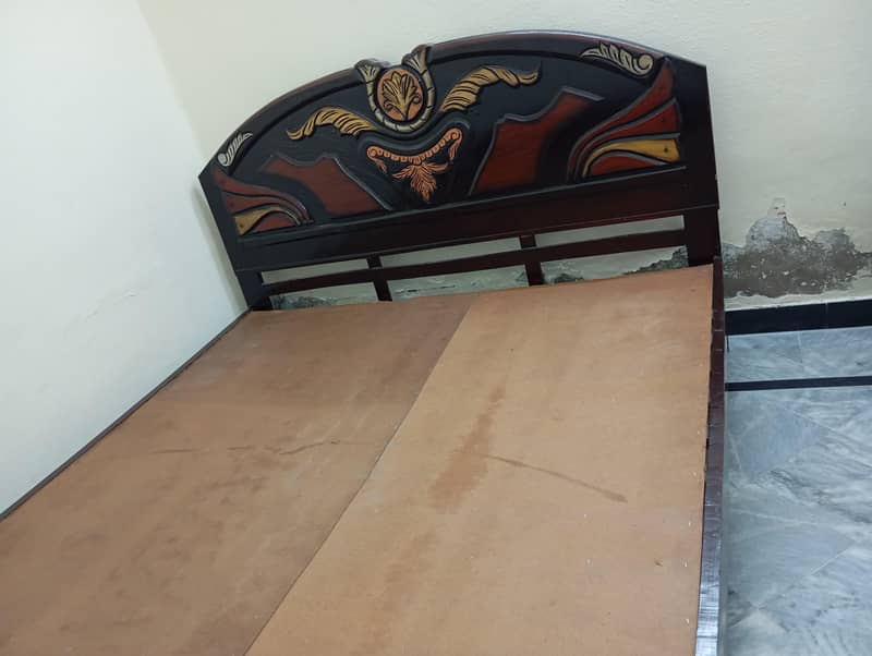 double bed good condition 1