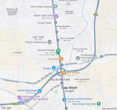 2 Marla Non Corner Commercial Plot for Sale on Ferozpur Road Prime Location Opposite Metro Station