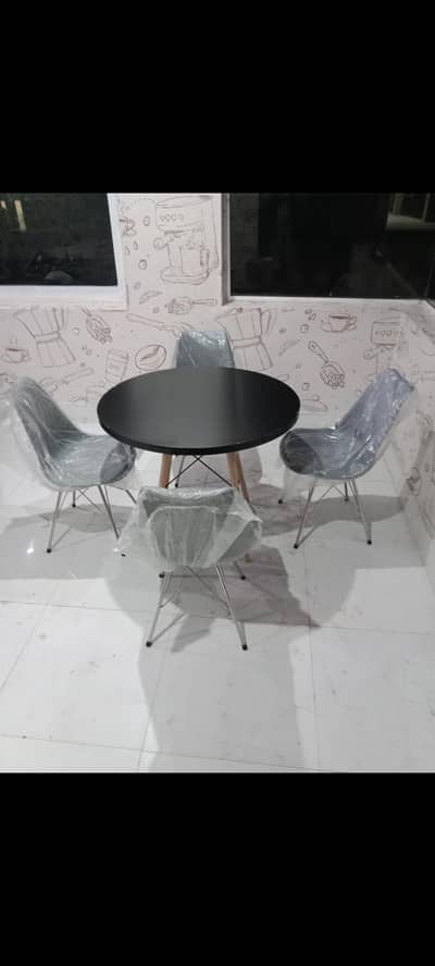 IMPORTED FANCY CAFE'S RESTAURANT CHAIRS TABLE SET AVAILABLE FOR SALE