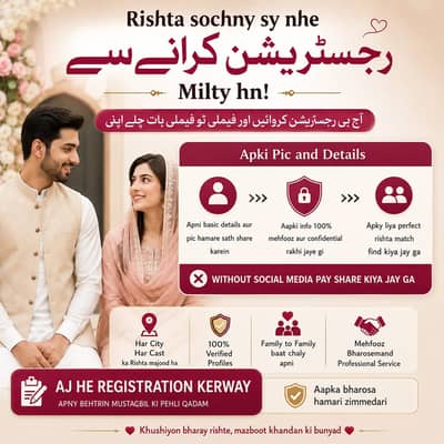 Marriage Bureau Services, Online Rishta Services, Abroad Proposals