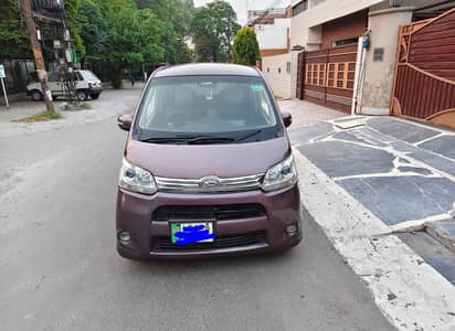 Daihatsu Move custom RS Push start Eco idle stop system.