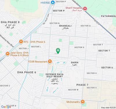 1 Kanal Premium Plot for Sale in M Block DHA Phase 6 Near Raya Golf Club & Fairways Commercial