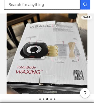 Full body waxing kit.
