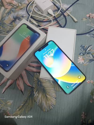 Iphone x 64 GB PTA Approved