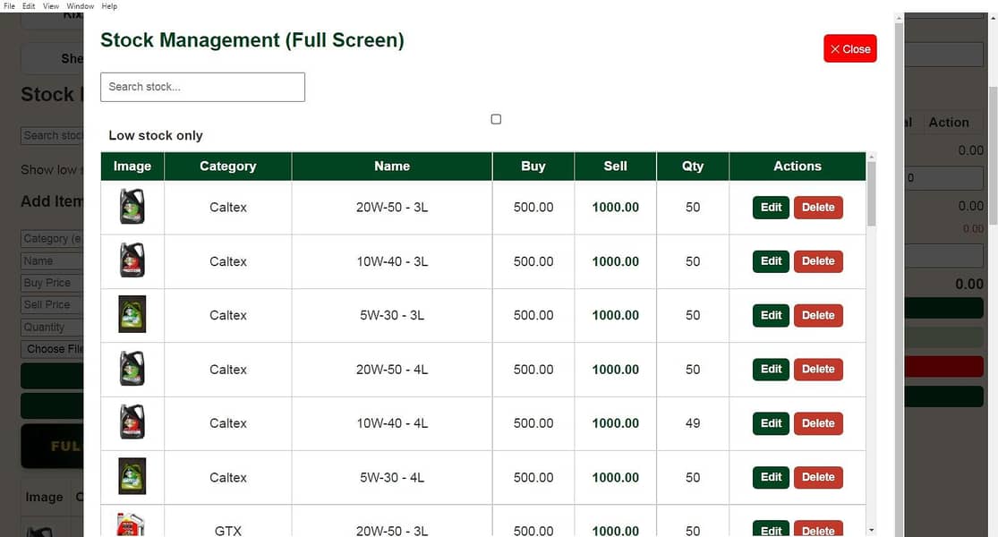 POS - Software for Auto Workshop 5