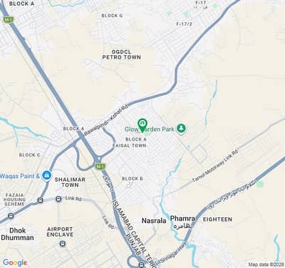 1 Bed Furnished Apartment Available For Rent in Faisal Town F-18 Islamabad.