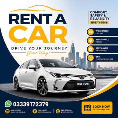 Luxury & Economy Rent A Car Services | Daily, Weekly & Monthly Package