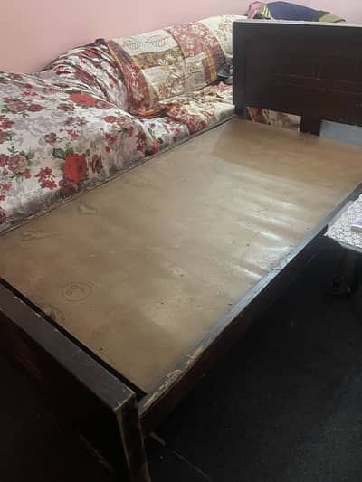 Wooden Bed Good Condition