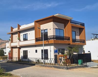 7 Marla corner Brand New double storey house for sale