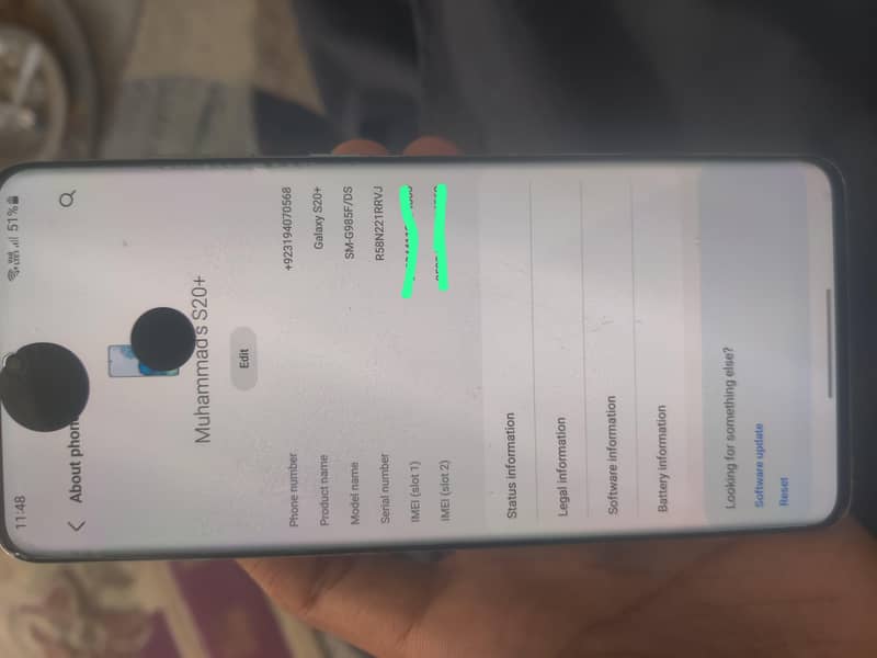 Samsung s20plus 0