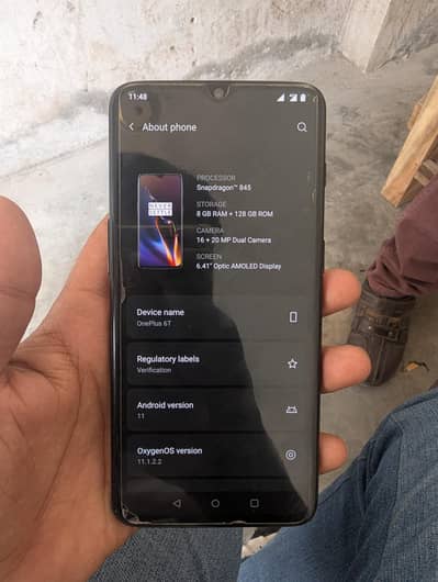 OnePlus 6T 8GB 128GB