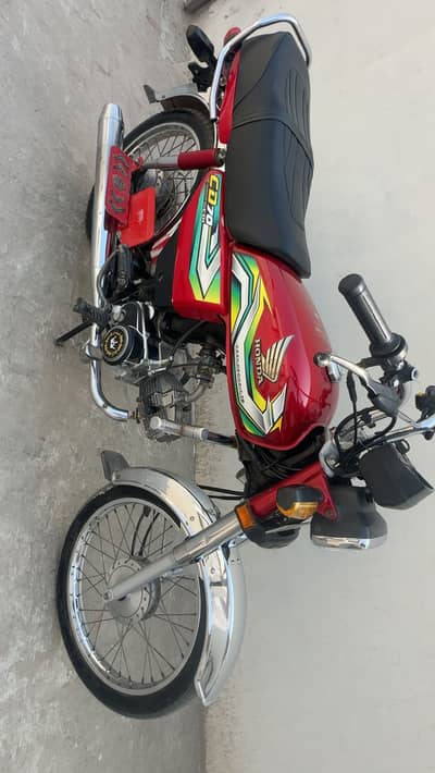 honda 70cc bike Total orgnal 03033444274
