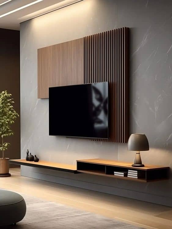 Pvc wall panel -Solid panel -Hard panel-Wpc fluted panel-Paneling 1