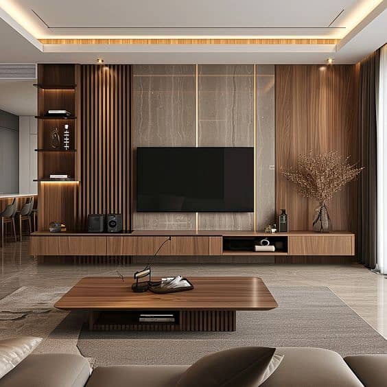 Pvc wall panel -Solid panel -Hard panel-Wpc fluted panel-Paneling 4