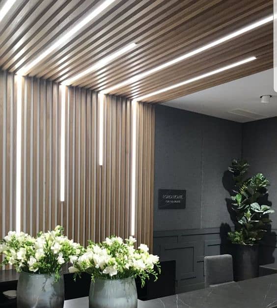 Pvc wall panel -Solid panel -Hard panel-Wpc fluted panel-Paneling 5