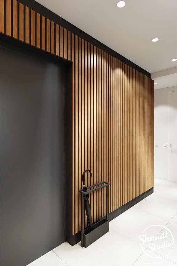 Pvc wall panel -Solid panel -Hard panel-Wpc fluted panel-Paneling 7