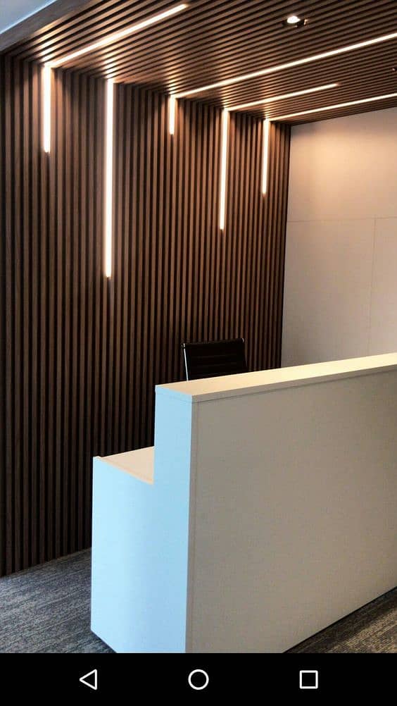 Pvc wall panel -Solid panel -Hard panel-Wpc fluted panel-Paneling 10