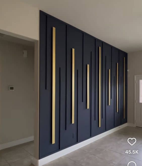 Pvc wall panel -Solid panel -Hard panel-Wpc fluted panel-Paneling 12