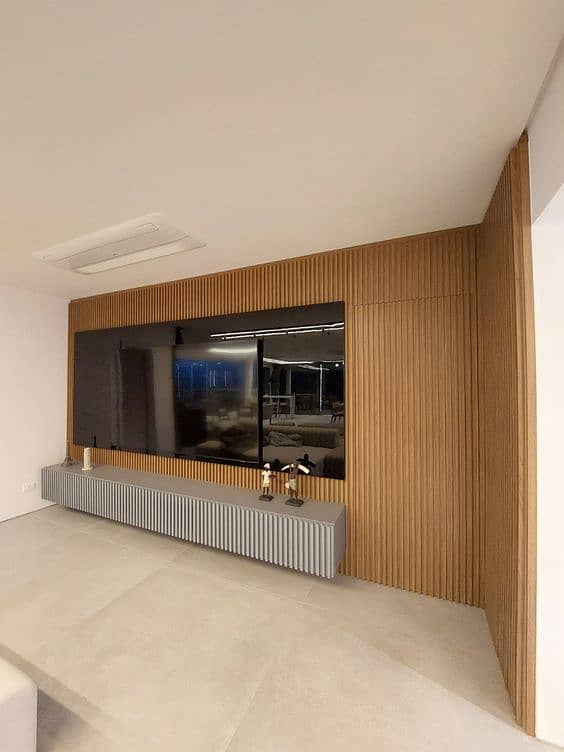 Pvc wall panel -Solid panel -Hard panel-Wpc fluted panel-Paneling 17