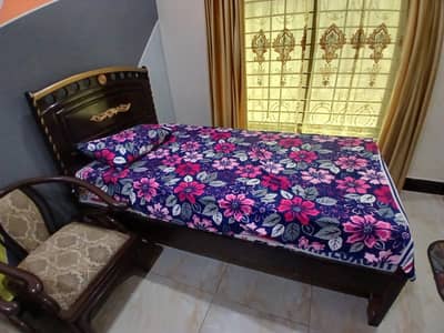 Single bed & mattress for sale