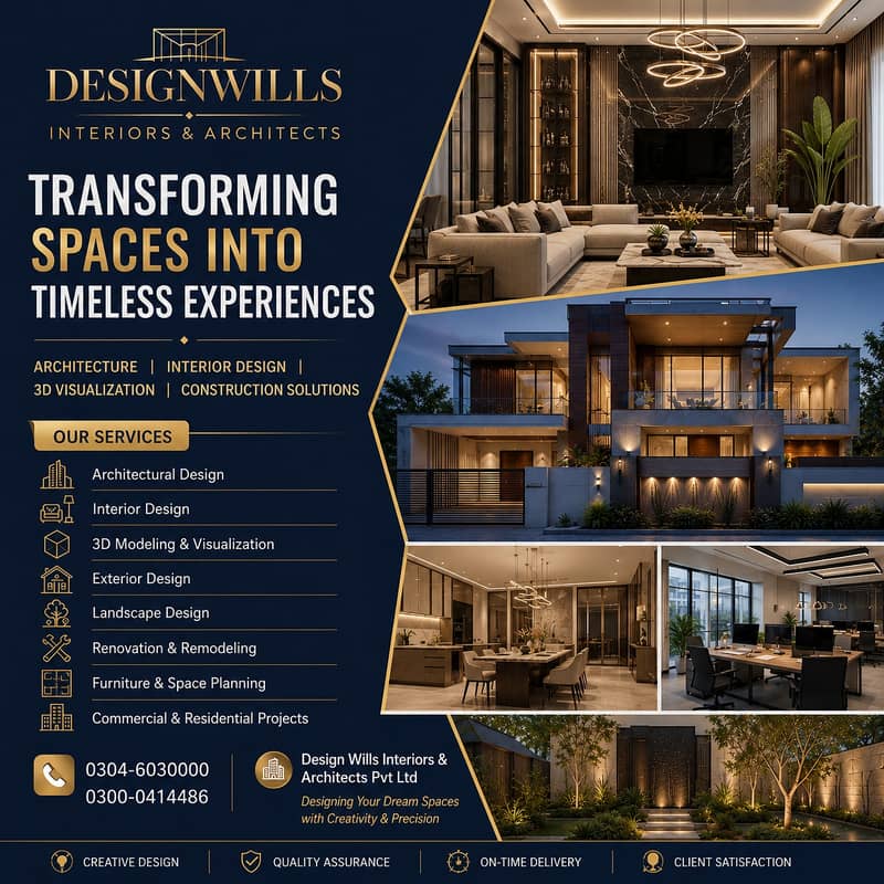 Architectural Design  Interior Design 3D Modeling & Visualization 0