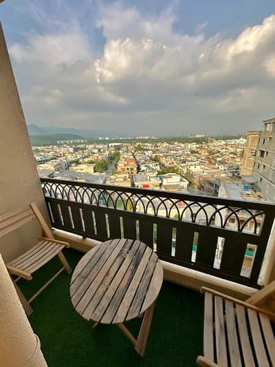 E-11/4 Apollo Tower 2 bedroom apartment available for sale.