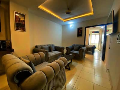 E-11/2 Crown Bussiness center 1 bedroom apartment available for sale.