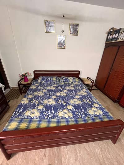 Bed without metres, sofa set, Almira 2 door , dressing for sale