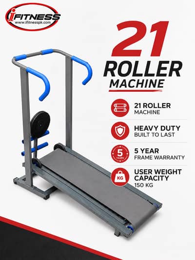 Manual Runner Treadmill Heavy duty Available