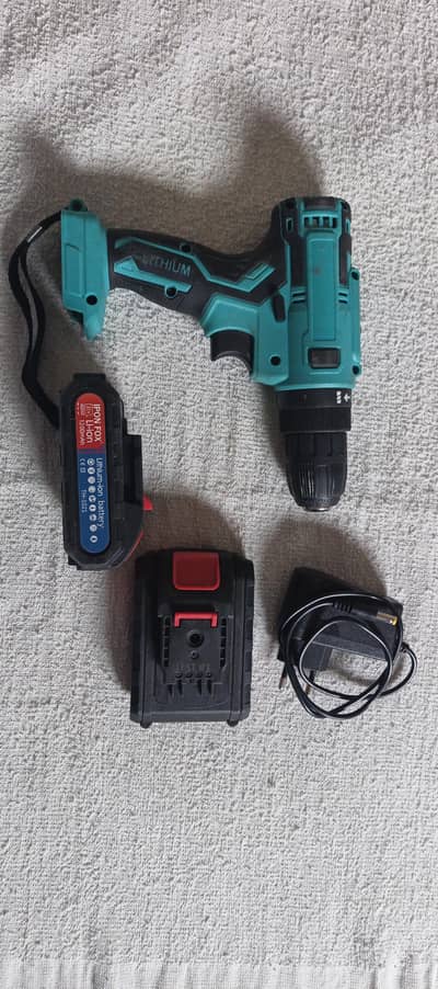 cordless drill.
