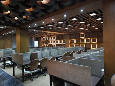 Fully Furnished 2000 Square Feet Office Available In Blue Area For Rent