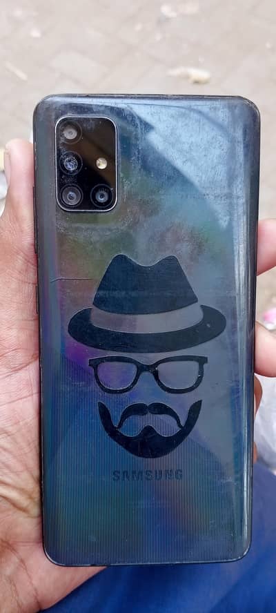 a51 Samsung 8.128  condition 10by9 phone abhi tak sealed hai