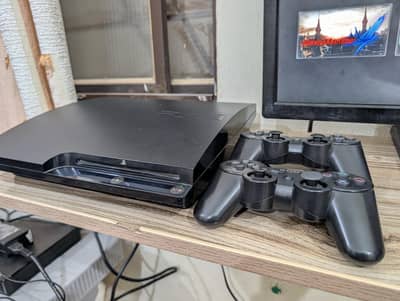 PS3 Slim with 39 Games and 02 Controllers