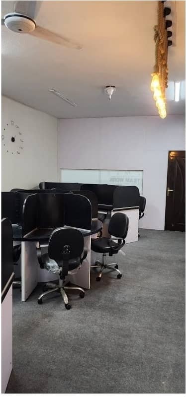 Fully Furnished Office For Rent Area 800 SQ FT Office Available For Rent Real Pictures In Gulberg 3 Lahore