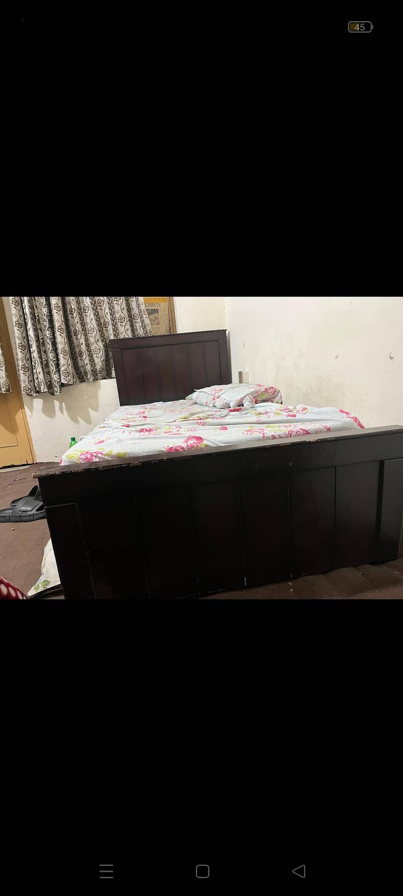 SINGLE BED ( GOOD CONDITION) 4