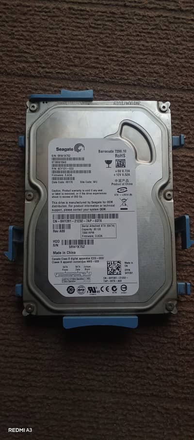 Seagate Barracuda 80GB Desktop SATA HDD - 99% Health