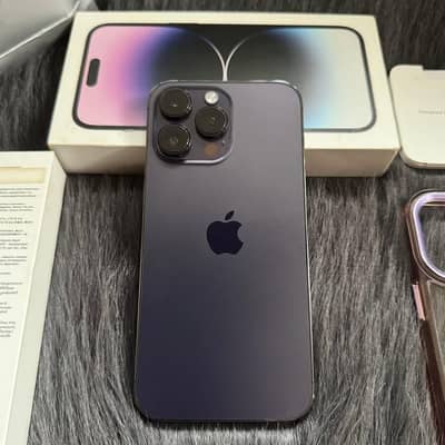 Apple iPhone 14 Pro Max Complete Box Urgent Sale Connect Wtp No