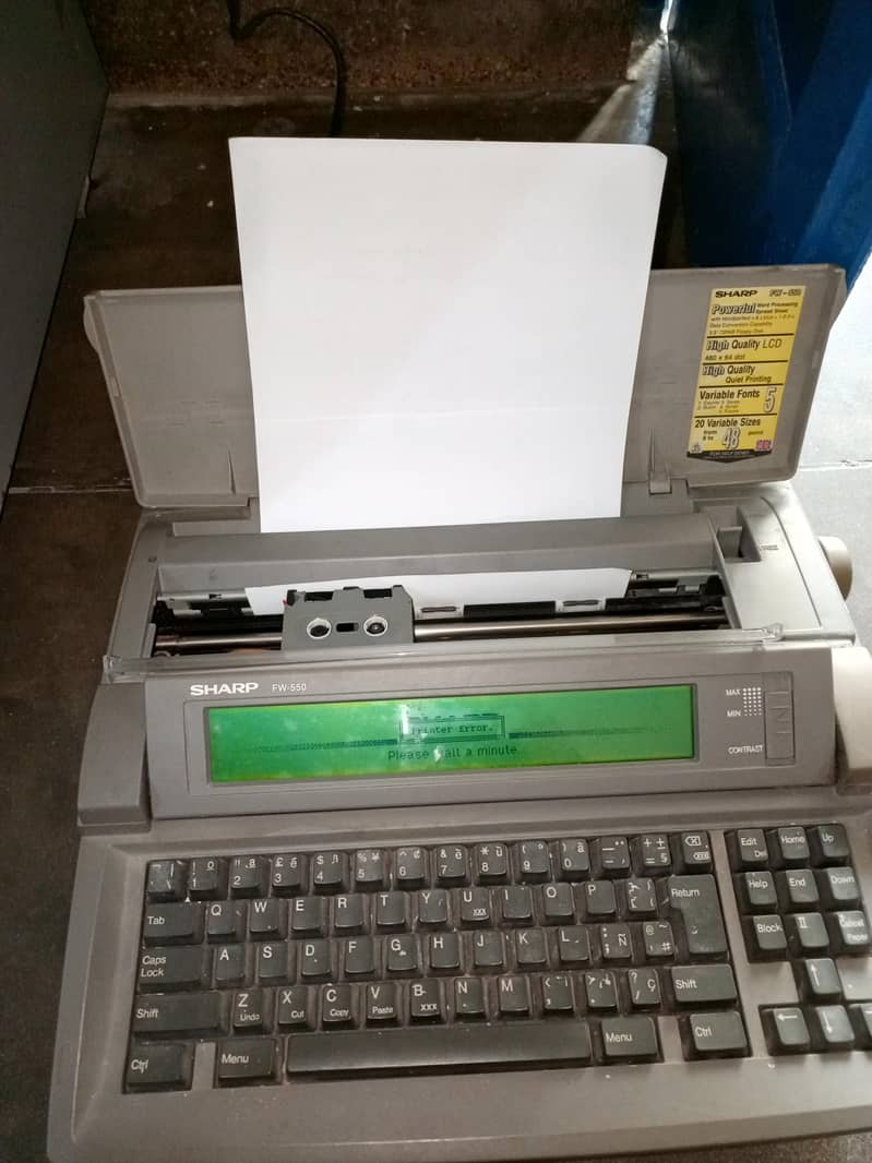 Digital Type writer 1