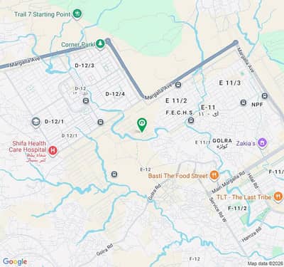 **1 Kanal Residential Plot for Sale E-12/3**