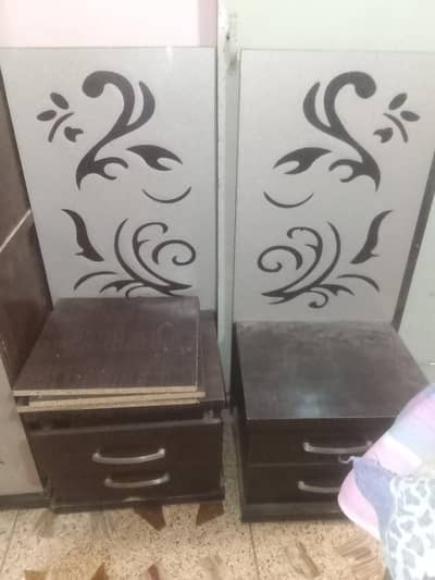 4 pis bedroom set with side t