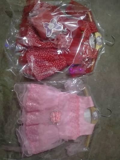 2 net frocks for sale