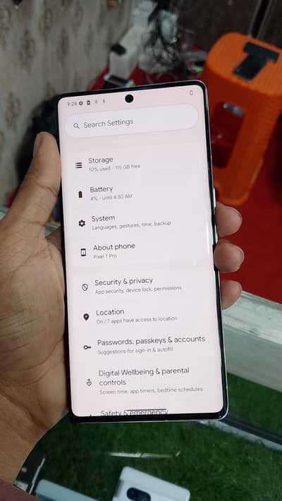 Google pixel 7 pro