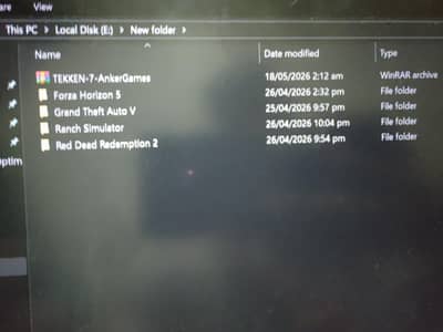Hardisk 500gb (New) with AAA title games