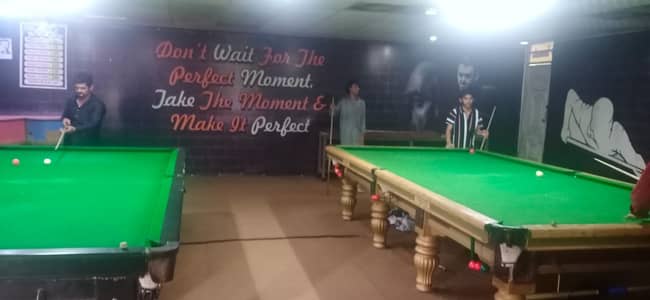 Running snooker For sale