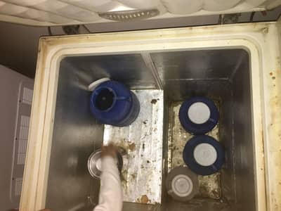 Deep freezer dual door