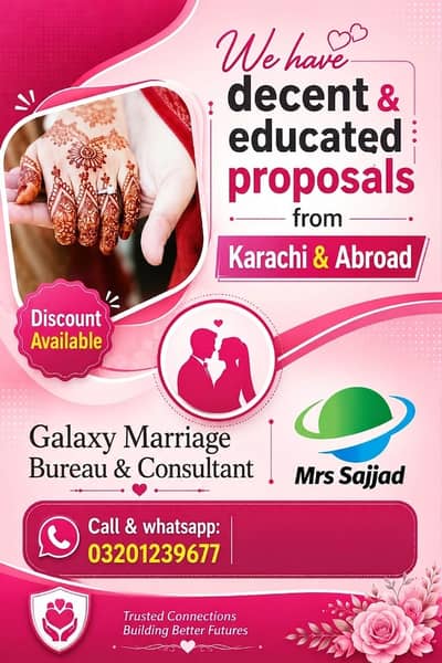 service proposal for boys,girls matrimonial service Muslim rishta