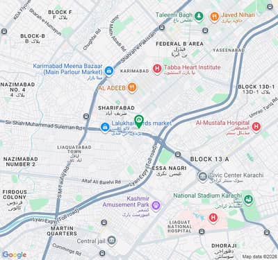 Commercial plot with shops Available for sale prime location of ishaqabad