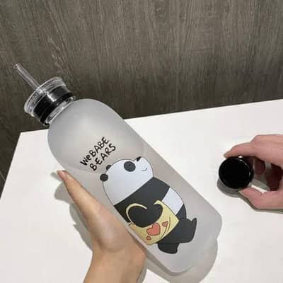 cute panda water bottle